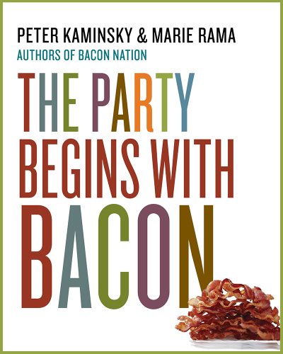 The party begins with bacon: 15 irresistible recipes