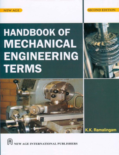 Handbook of mechanical engineering terms