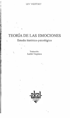 Teoría de las emociones