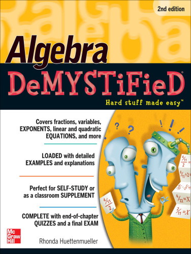 Algebra DeMYSTiFieD