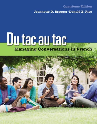 Du tac au tac: managing conversations in French