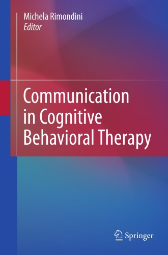 Communication in cognitive behavioral therapy