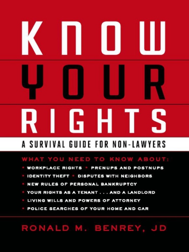 Know your rights: a survival guide for non-lawyers