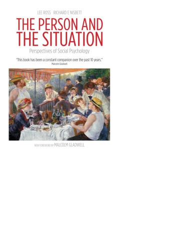 The person and the situation: perspectives of social psychology