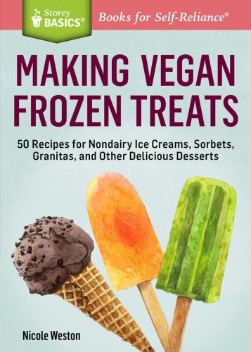 Making vegan frozen treats