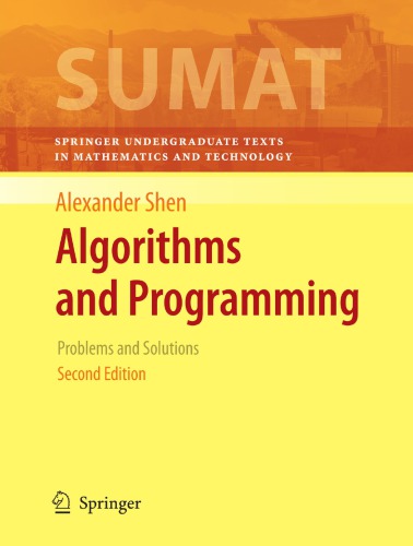 Algorithms and programming: problems and solutions