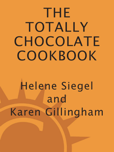 The totally chocolate cookbook