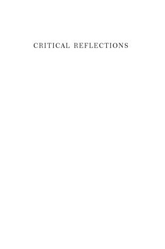 Critical reflections: essays on Golden Age Spanish literature in honor of James A. Parr