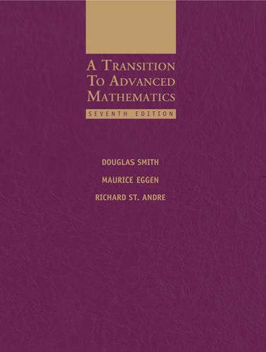 A transition to advanced mathematics