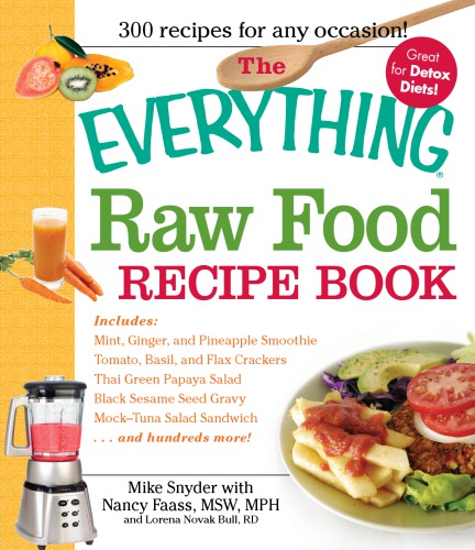 Everything raw food recipe book