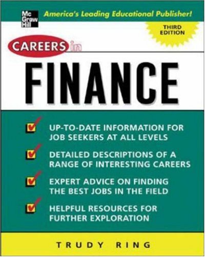 Careers in finance