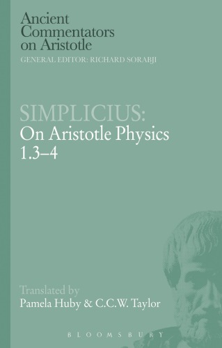 On Aristotle Physics 1-3