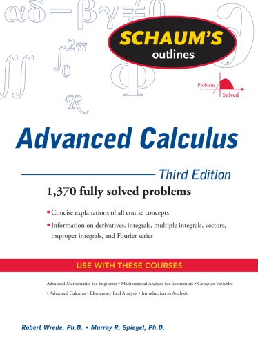 Schaum's outline advanced calculus