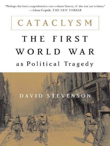 Cataclysm: the First World War as political tragedy