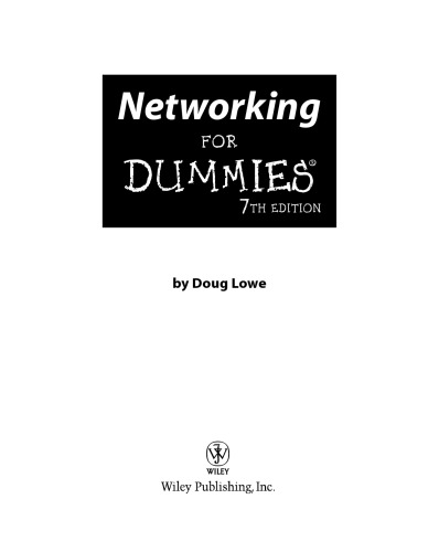 Networking For Dummies, 7th Edition