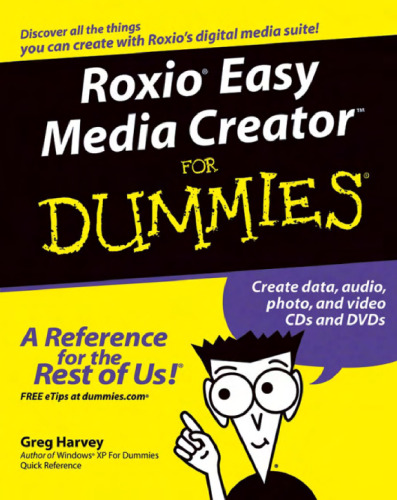 Roxio Easy Media Creator For Dummies