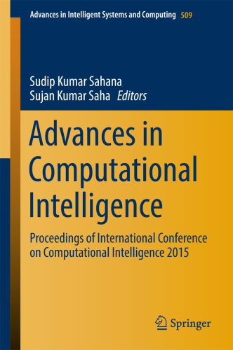 Advances in computational intelligence: proceedings of international