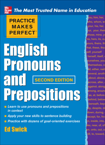 English Pronouns and Prepositions