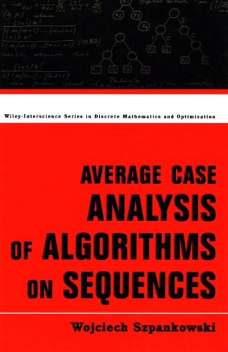 Average case analysis of algorithms on sequences