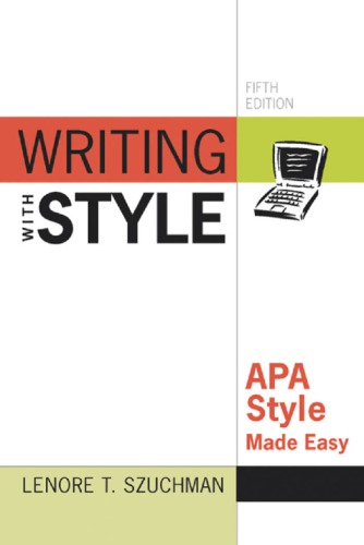 Writing with style: APA style made easy