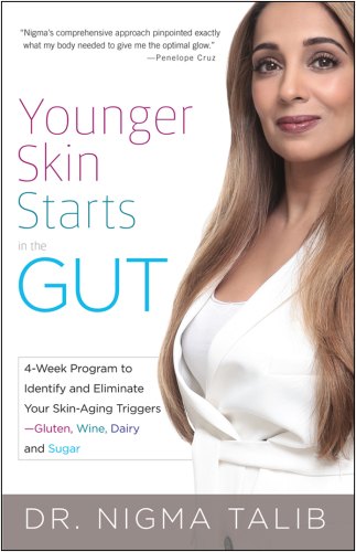 Younger skin starts in the gut: 4-week program to identify and eliminate your skin-aging triggers--gluten, wine, dairy, and sugar