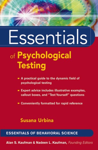 Essentials of psychological testing