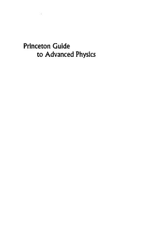 Princeton Guide to Advanced Physics