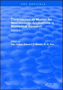 Cockroaches as Models for Neurobiology: Applications in Biomedical Research: Volume II