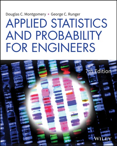 Applied statistics and probability for engineers