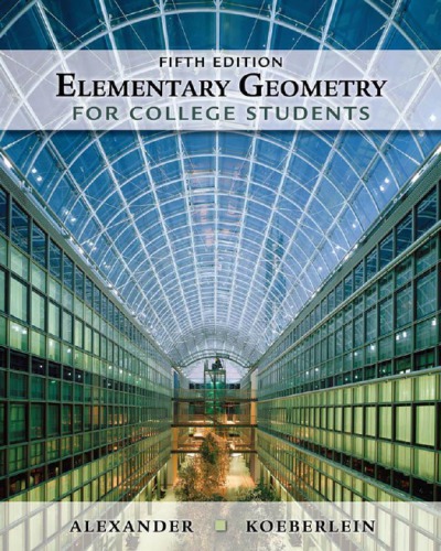 Elementary geometry for college students