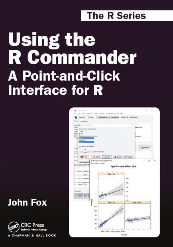 Using the R Commander: a point-and-click interface for the R