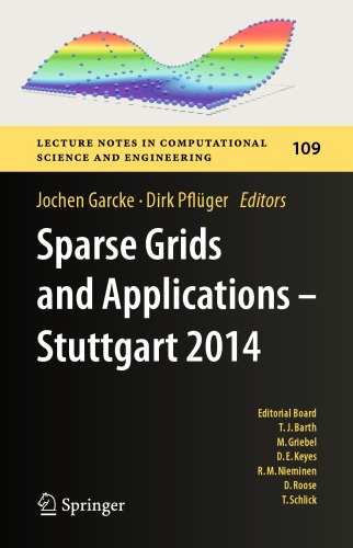 Sparse grids and applications - Stuttgart 2014