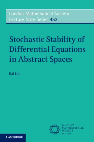 Stochastic stability of differential equations in abstract spaces