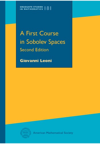 A first course in Sobolev spaces