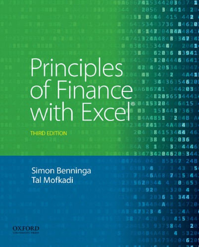 Principles of finance with Excel