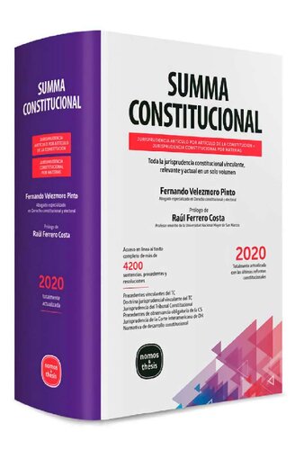 Summa constitucional 2020