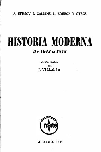 Historia moderna