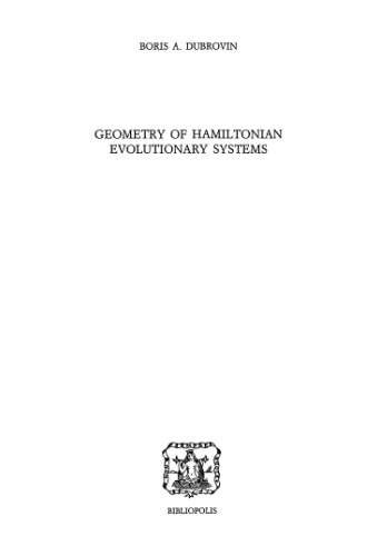 Geometry of Hamiltonian evolutionary systems