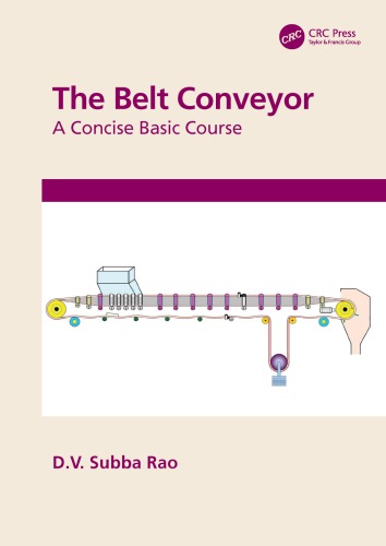 The belt conveyor: a concise basic course