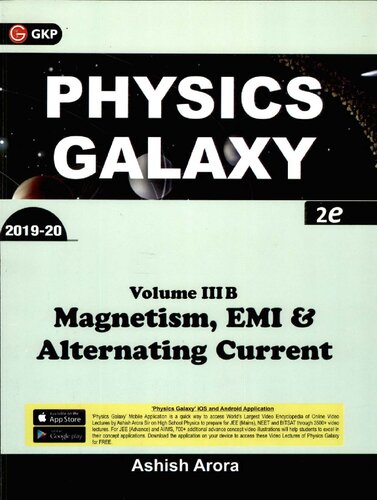 Physics Galaxy 2020-21: Magnetism, EMI & Alternating Current - Vol. 3B