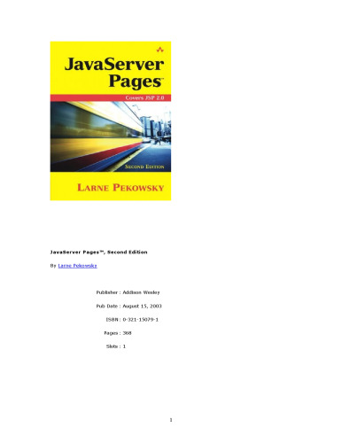 JavaServer Pages