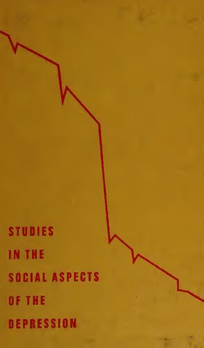 Research memorandum on crime in the depression