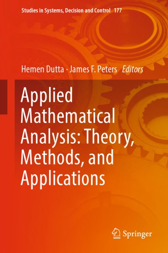 Applied mathematical analysis: theory, methods, and applications