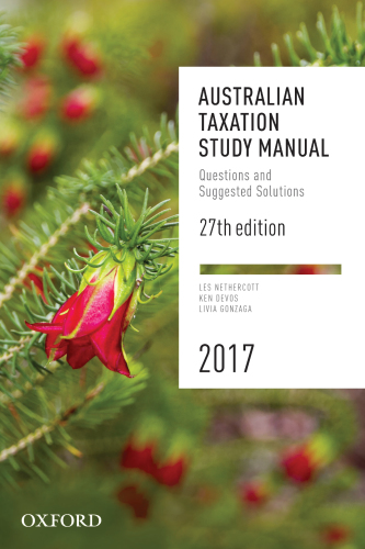 Australian Taxation Study Manual