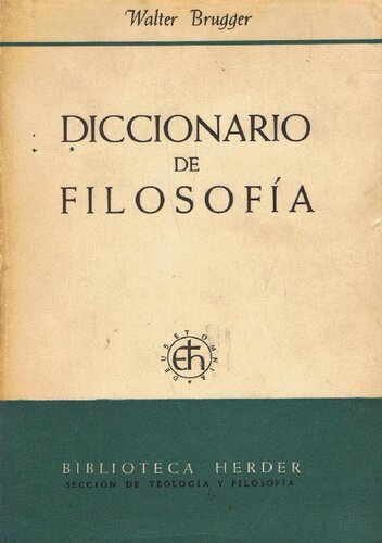 Diccionario de filosofía