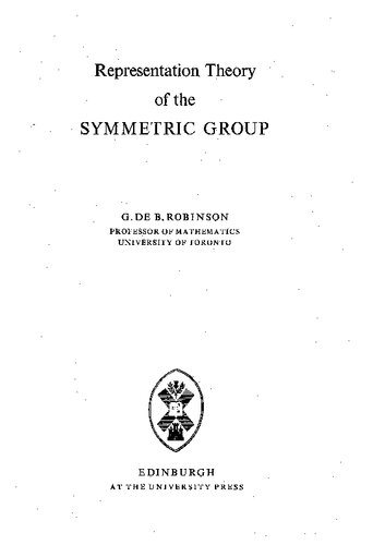 Representation Theory of the Symmetric Group