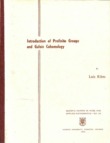 Introduction of Profinite Groups and Galois Cohomology