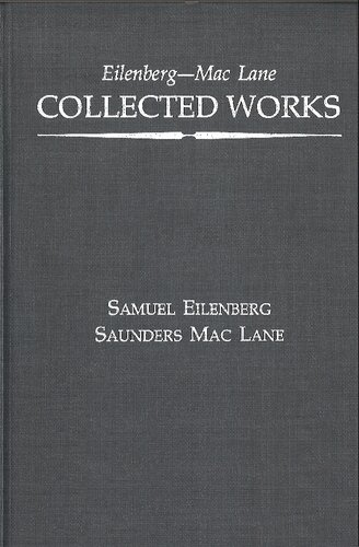 Eilenberg-Mac Lane: Collected Works