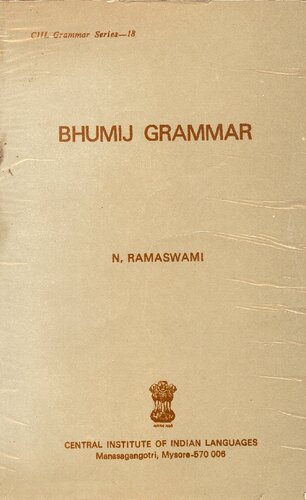 Bhumij grammar