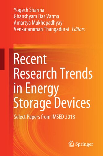 Recent Research Trends in Energy Storage Devices: Select Papers from IMSED 2018